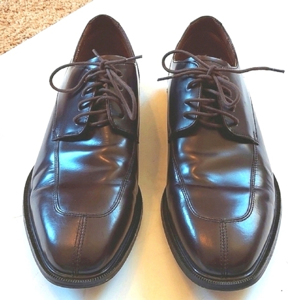 Rockport Dress Shoes Size 12 with Adiprene By Adidas Brown